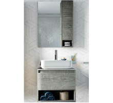 Комплект мебели для ванной STWORKI Карлстад 60 427861 подвесной Дуб рошелье