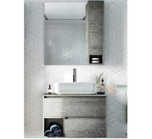 Комплект мебели для ванной STWORKI Карлстад 75 427881 подвесной Дуб рошелье