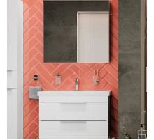 Комплект мебели для ванной STWORKI Копенгаген 80 467188 подвесной Белый