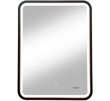Зеркало Reflection Happy 600х800 RF4919HP с подсветкой Черное с сенсорным выключателем и диммером