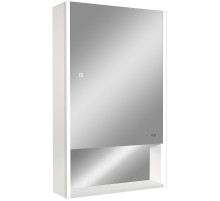 Зеркальный шкаф Reflection Box 500х800 RF2420WH с подсветкой Белый матовый