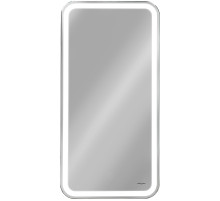 Зеркальный шкаф Reflection Circle  400х800 L RF2105SR с подсветкой Белый матовый