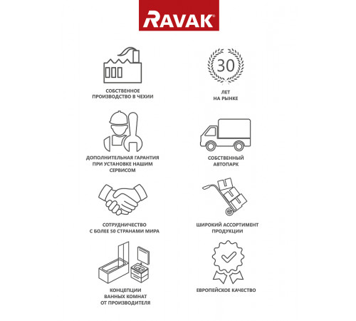 Тумба под раковину Ravak SD Natural 80 X000001052 подвесная Белая глянцевая