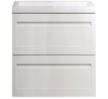 Тумба под раковину Art&Max AM-Platino-580-2C-SO-BM подвесная Белый матовый