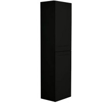 Шкаф пенал Art&Max AM-Platino-1500-2A-SO-NM подвесной Черный матовый