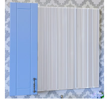 Зеркало со шкафом Sanflor Глория 65 L С000005828 Голубое