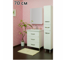 Зеркальный шкаф Sanflor Анкона 70 L С0000002156 Белый
