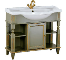 Тумба под раковину Migliore Kantri 96 26679 Оливковая
