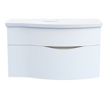 Тумба под раковину Kerama Marazzi Riva 100 R RV.100Rh\WHT.M подвесная Белая матовая
