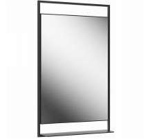 Зеркало Kerama Marazzi Plaza Next 60 PL.N.mi.60\BLK с подсветкой Черное матовое с сенсорным выключателем