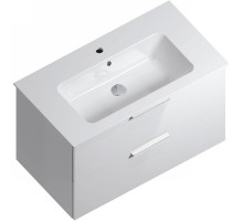 Тумба под раковину Kerama Marazzi Piano 85 PI.F.85\WHT подвесная Белая глянцевая