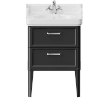 Тумба под раковину Kerama Marazzi Pompei 60 PO.N.60.2\BLK Черная глянцевая