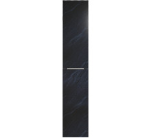 Шкаф пенал Marka One Idalgo 30П L У73200 подвесной Black stone