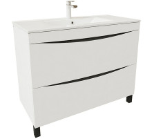 Тумба с раковиной Iddis Cloud 100 CLO10WFi95K Белая