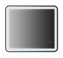 Зеркало Iddis Cloud 80 с подсветкой Черный матовый