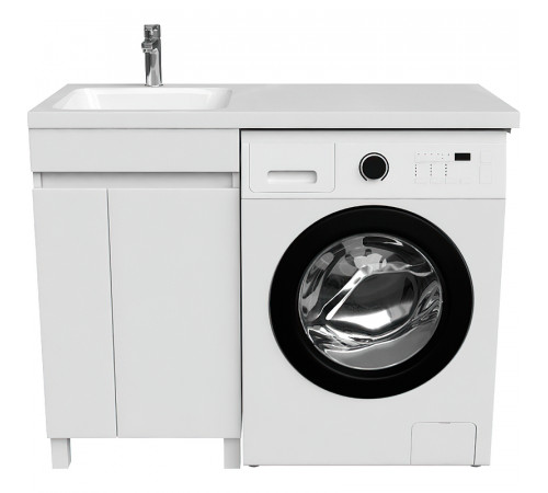 Тумба с раковиной Iddis Optima Home 110 L OPH11LDi95K Белый