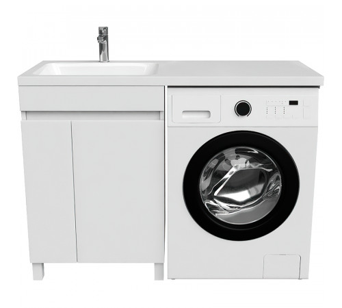 Тумба с раковиной Iddis Optima Home 120 L OPH12LDi95K Белый