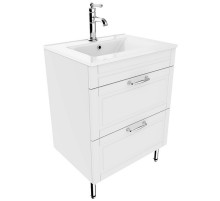 Тумба с раковиной Iddis Oxford 60 OXF60W0i95K Белая