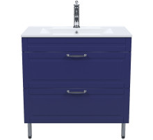 Тумба с раковиной Iddis Oxford 80 OXF80N0i95K Синяя