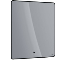 Зеркало Lemark Mioblack 80 LM80ZM-black с подсветкой Черное с сенсорным выключателем и подогревом