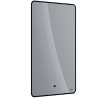 Зеркало Lemark Mioblack 50 LM50ZM-black с подсветкой Черное с сенсорным выключателем и подогревом