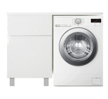 Тумба с раковиной Эстет Dallas Luxe 130 L ФР-00002267 Белая
