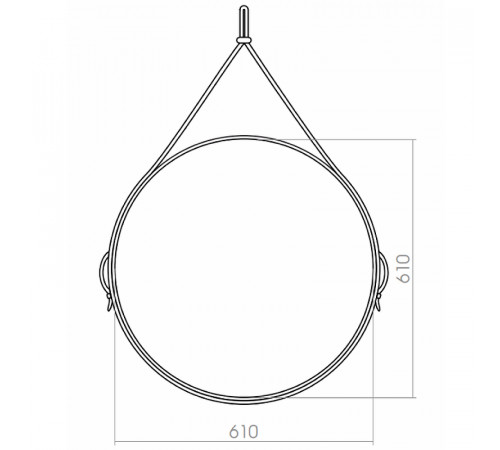 Зеркало Silver Mirrors Kapitan 61 ФР-00002247 Коричневое