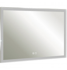 Зеркало Silver Mirrors Гуверт 100 LED-00002369 с подсветкой с подогревом с сенсорным выключателем, диммером и часами