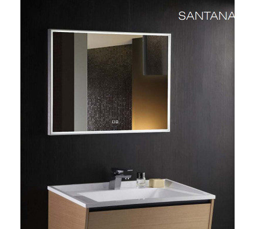 Зеркало Silver Mirrors Santana 80 LED-00002259 с подсветкой с сенсорным выключателем и подогревом