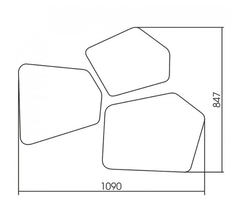 Зеркало Silver Mirrors Bionic 100 LED-00002547 с подсветкой с бесконтактным выключателем