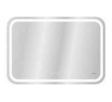 Зеркало Cersanit Led 050 Design Pro 80 KN-LU-LED050*80-p-Os с подсветкой с часами и подогревом