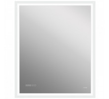 Зеркало Cersanit Led 080 Design Pro 70 KN-LU-LED080*70-p-Os с подсветкой с часами и подогревом