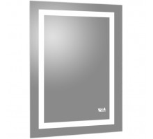 Зеркало WeltWasser Mira 50x70 с подсветкой 10000000963 Хром