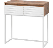 Тумба Brevita Dakota 80 DAK-019080-19-012Я Белая матовая Дуб Галифакс олово