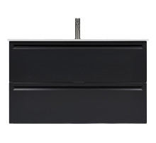 Тумба с раковиной Inda Piccadilly 80MG подвесная Matt Grafite