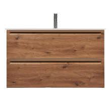 Тумба с раковиной Inda Piccadilly 100RC подвесная Rovere Castagno