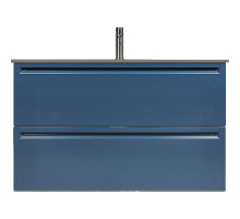 Тумба с раковиной Inda Piccadilly 80BD подвесная Blu Denim