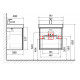 Тумба под раковину Laparet Accord 60 Acc.01.60/P/W подвесная Белая
