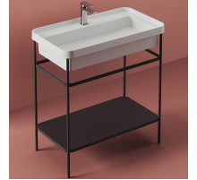 Консоль под раковину Artceram Fuori 60 ACA056 17 Черная матовая