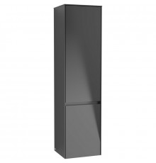 Шкаф-пенал Villeroy&Boch Collaro 40 C033L1PD подвесной Black Matt Lacquer