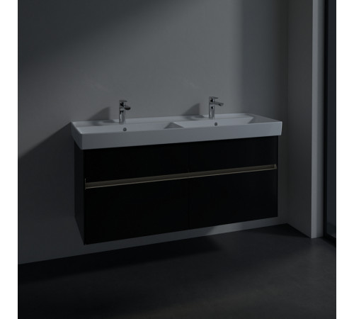 Тумба под раковину Villeroy&Boch Collaro 125 C013L0PD подвесная Black Matt Lacquer