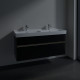 Тумба под раковину Villeroy&Boch Collaro 125 C013L0PD подвесная Black Matt Lacquer