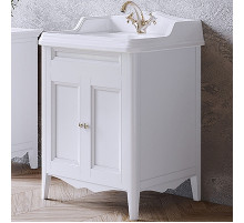 Тумба с раковиной TW Veronica Nuovo 68 VER2068-B+AR824bi*1 Bianco