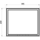 Комплект мебели для ванной ASB-Woodline Монте 100 Бежевый