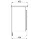 Тумба под раковину ASB-Woodline Монте 80 10791 Бежевая