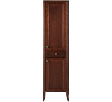 Шкаф пенал ASB-Woodline Салерно 40 9700 Антикварный орех