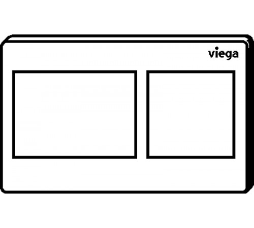 Инсталляция Viega Prevista Dry 8524.14 792596 для унитаза с клавишей смыва Хром