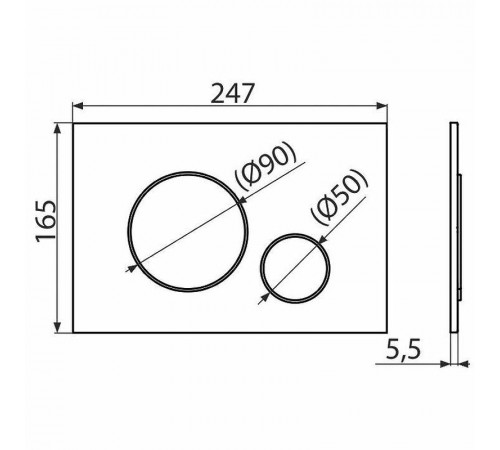 Инсталляция Alcaplast AM101/1120-4:1 RU M678-0001 для унитаза с Черной матовой клавишей смыва