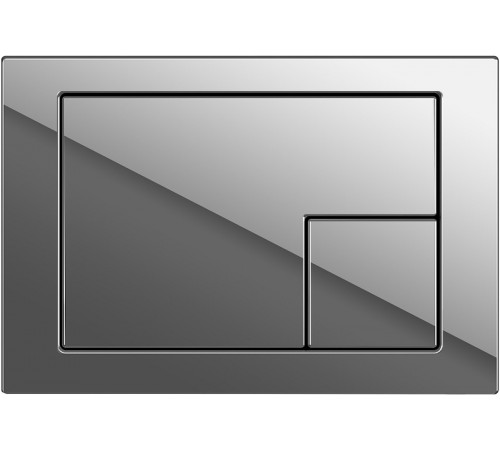 Инсталляция Cersanit Vector 64183 для унитаза с клавишей смыва Хром глянцевый