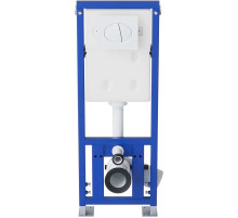 Инсталляция Laguraty J100 для унитаза с Белой клавишей смыва